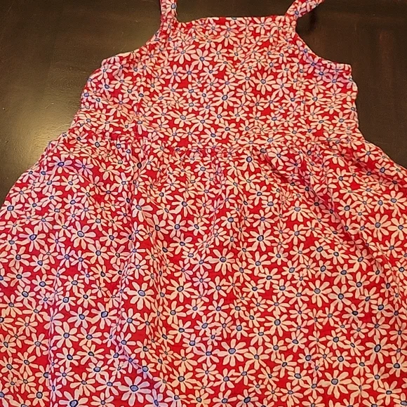 Cat & Jack floral cotton dress size 5T - Picture 5 of 5